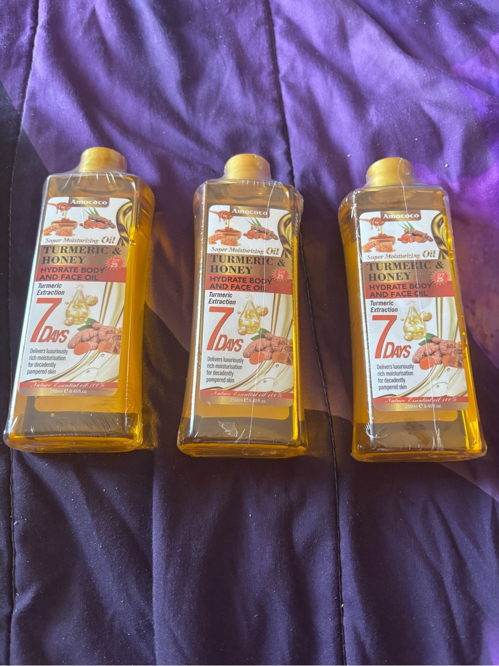 Turmeric & Honey Hydrating Body & Face Oil — Golden